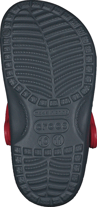Crocs - Classic McQueen Clog K Charcoal/True Red
