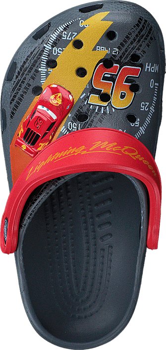 Crocs - Classic McQueen Clog K Charcoal/True Red