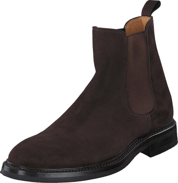 Oscar Jacobson - Prescott Dark Brown Suede