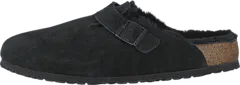 Birkenstock - Boston Regular 259881 Black Sheepskin