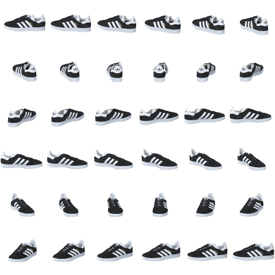 Gazelle Core Black/White/Gold Met. - Bild 8