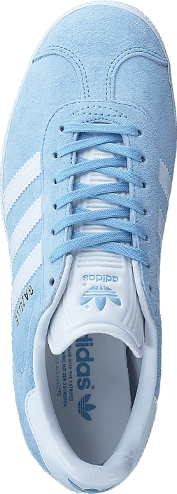 adidas Originals - Gazelle Clear Sky/White/Gold Met.
