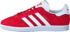 adidas Originals - Gazelle Scarlet/White/Gold Met