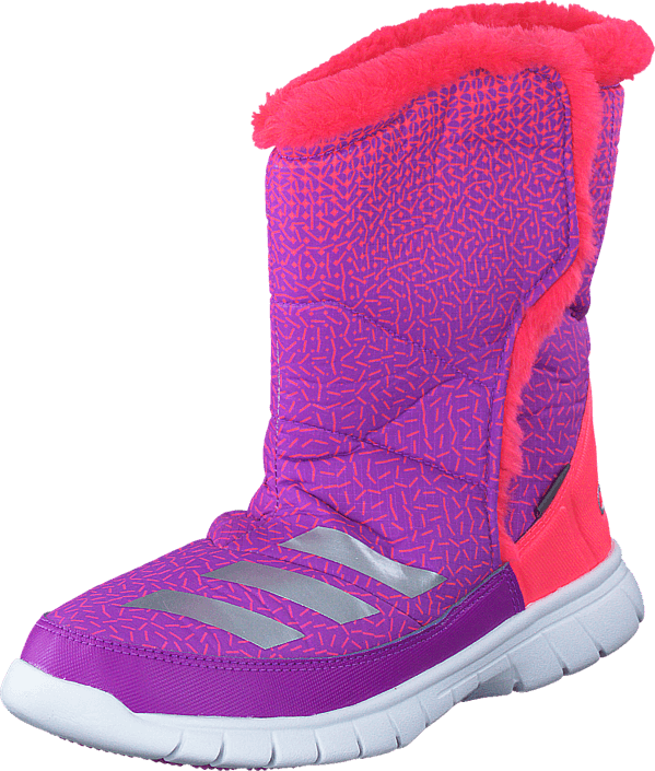 adidas Sport Performance - Lumilumi K Shock Purple/Silver Met/Red