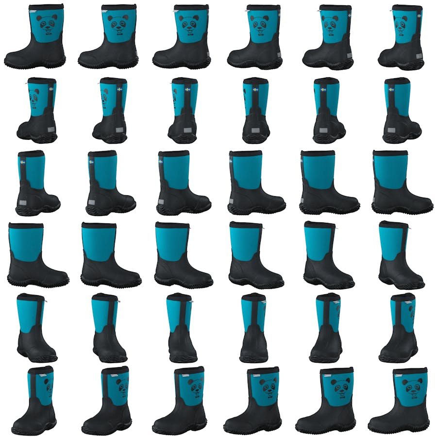 Panda Neoprene Ocean Blue - Bild 8