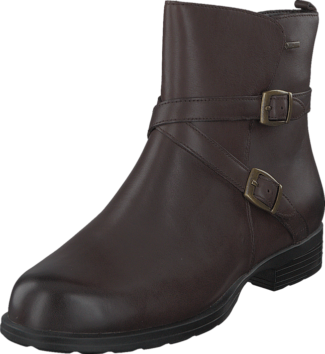 Clarks - CheshuntBe GTX Dark Brown Leather
