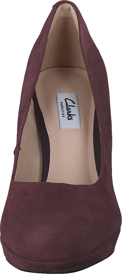 Kendra Sienna Auburgine Suede