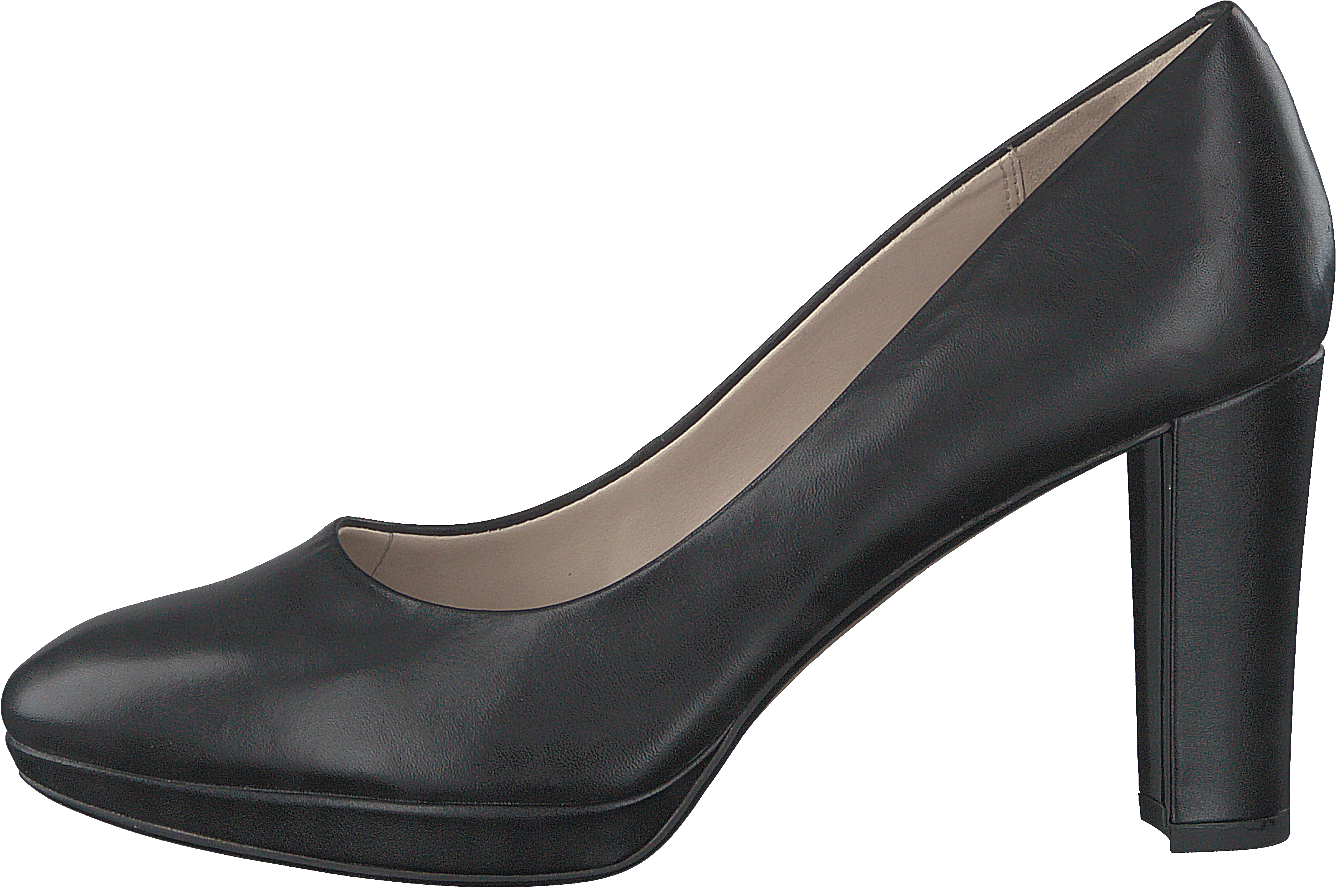 Clarks kendra sales sienna black leather