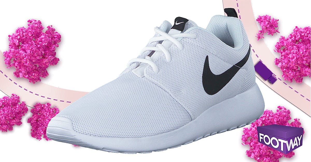 W Nike Roshe One White/White-Black - Bild 4