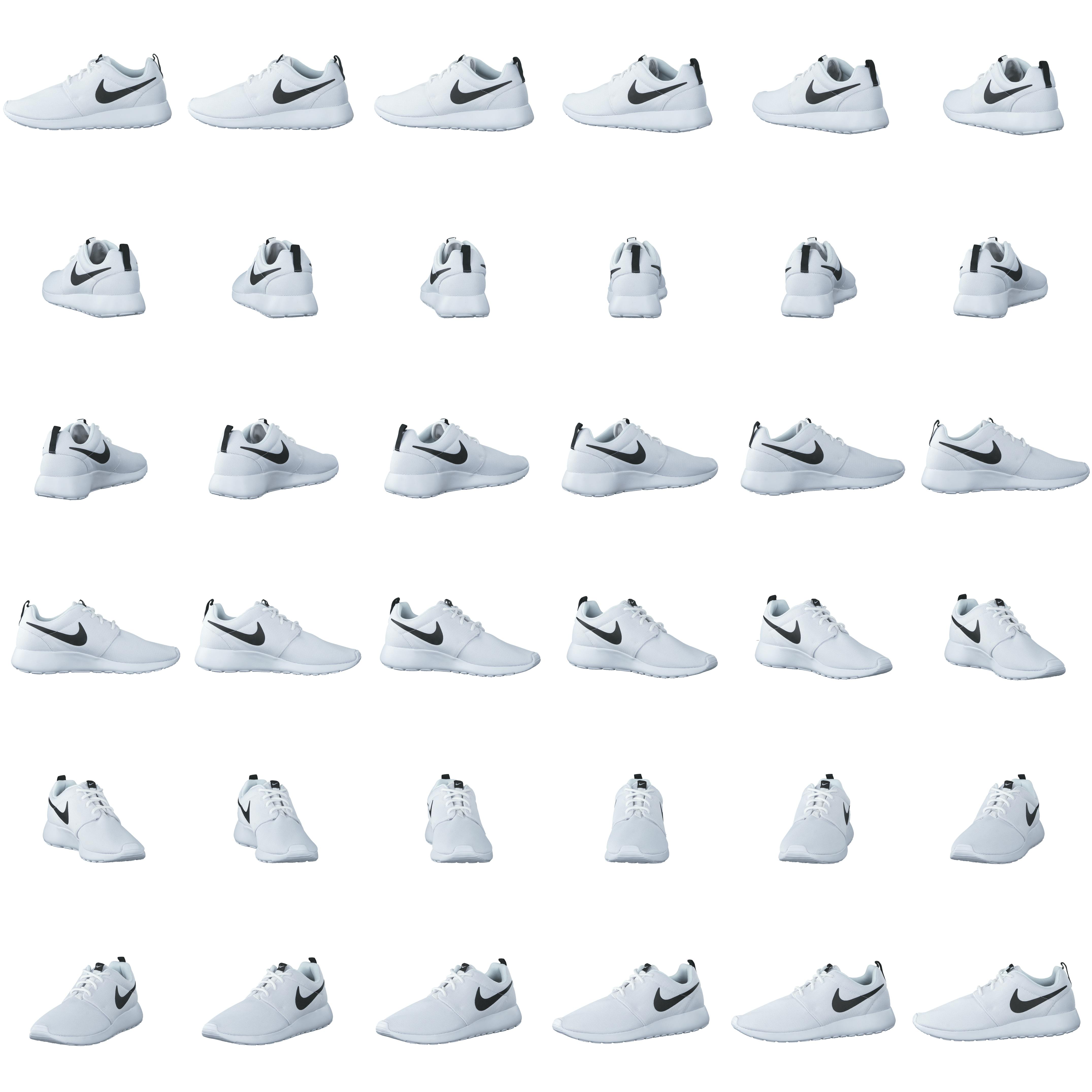 W Nike Roshe One White/White-Black - Bild 8