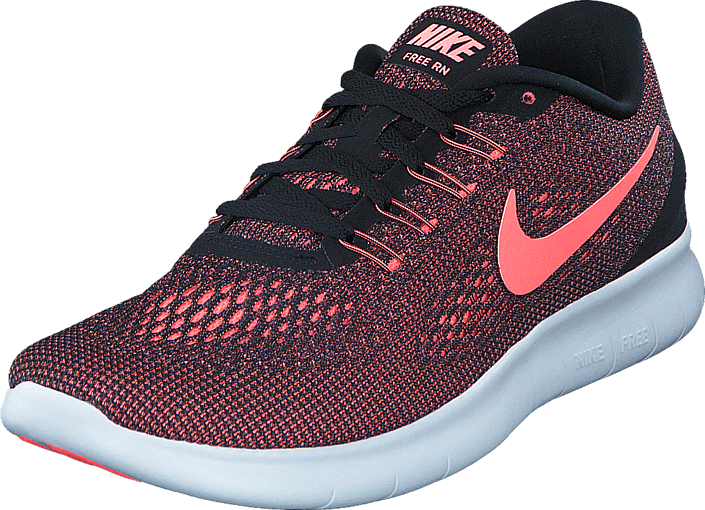 Nike - Wmns Nike Free Rn Black/Lava Glow-Off White