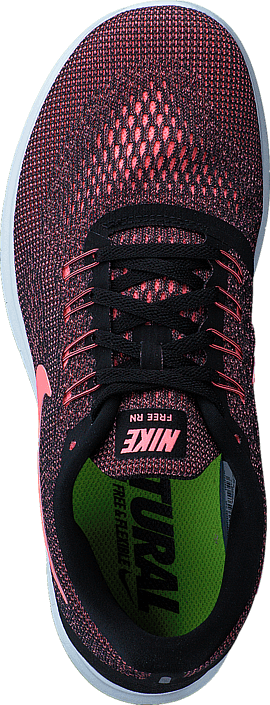 Nike - Wmns Nike Free Rn Black/Lava Glow-Off White