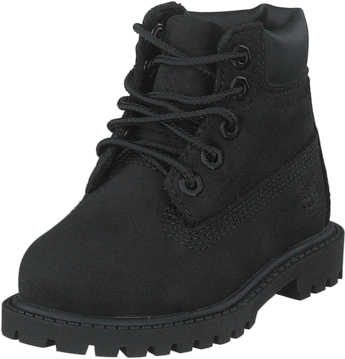 Timberland - 6 Inch Premium Waterproof Black Nubuck Mono