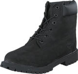 6 Inch Premium Waterproof Black Nubuck Mono