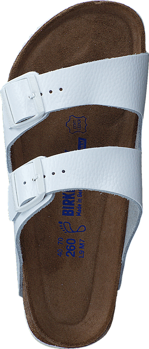 Birkenstock - Arizona SL Regular Soft Leather White