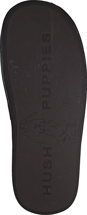 Hush Puppies - Leather Slipper BROWN