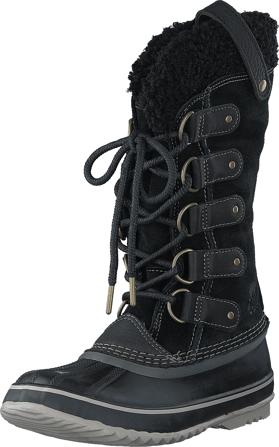 Joan of Arctic Shearling 011 Black Stone