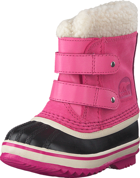 Children's 1964 Pac Strap 652 Tropic Pink, Unisex, Scarpe, Stivaletti, stivali invernali, Rosa/Nero, EU 28