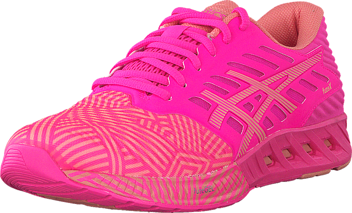 asics fuzex pink
