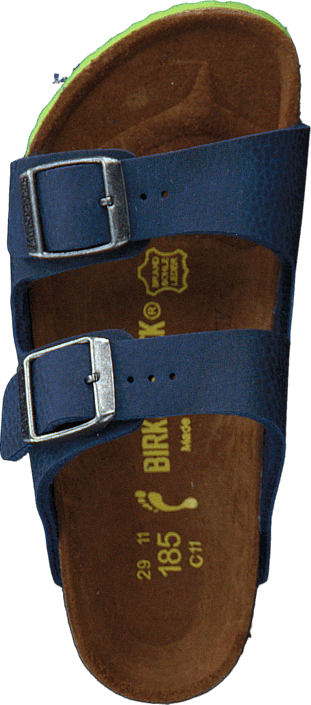 Birkenstock - Arizona Kids Nebula Blue/Lime