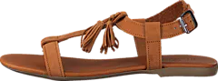Bianco - T-Bar Sandal 24 Cognac