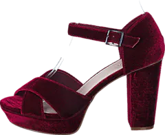 Bianco - Clean Basic Sandal JFM17 Wine Red