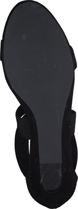 Bianco - Suede Elastic Sandal AMJ17 10 Black