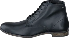 Sneaky Steve - Markham Mid Leather BLACK