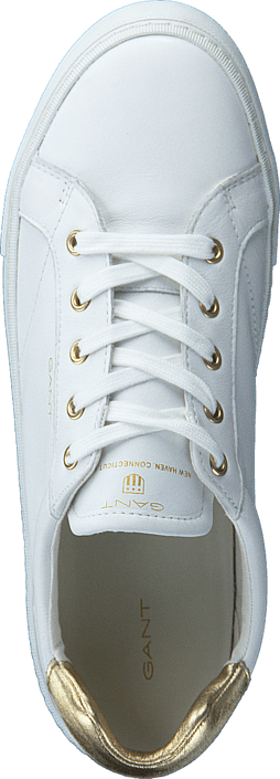 Gant - 14531632 Alice Sneaker G292 Bright Wht.+Gold