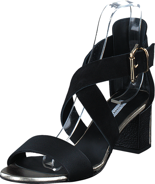 Blankens - The Susan Black Suede/Gold Leather