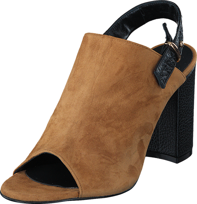 Blankens - The Jolene Tabaco Suede/Black Grain