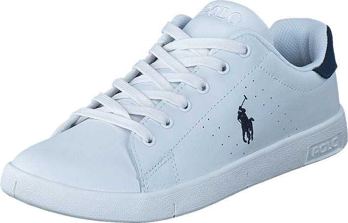 Ralph Lauren Junior - Bilton White- Navy Leather