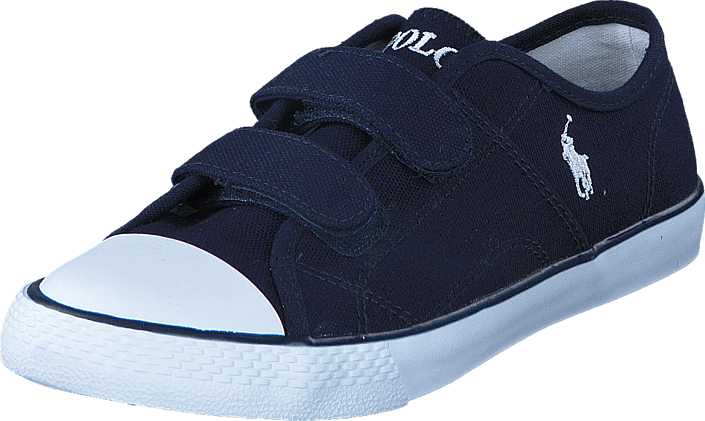 Ralph Lauren Junior - Dyland EZ Navy Canvas w/ White PP