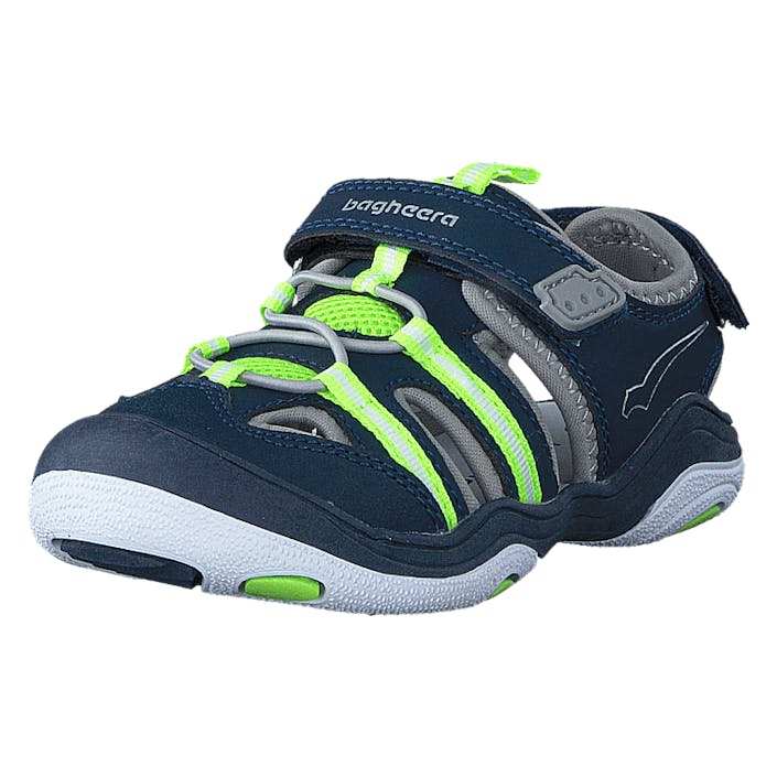 Flurry Navy/Lime, Unisex, Schoenen, Sandalen en Sloffen, sandalen, Blauw, EU 20