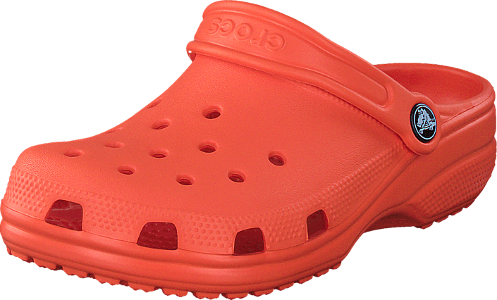 Crocs Classic Clog Kids Tangerine Shoes 