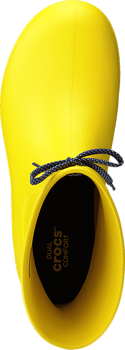Crocs - Crocs Freesail Shorty RainBoot Lemon