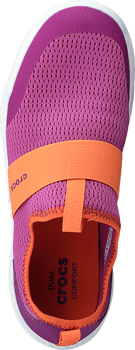 Crocs - Swiftwater Easy-on Shoe K Party Pink/Tangerine