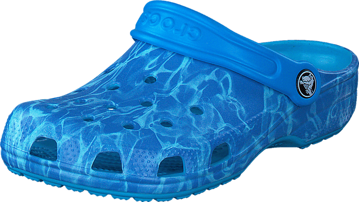 Crocs - Classic Graphic Clog K Multi-Color Blue