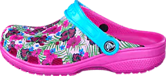 Crocs - Classic Graphic Clog K Multi-Color Pink