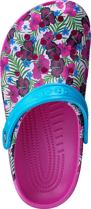 Crocs - Classic Graphic Clog K Multi-Color Pink