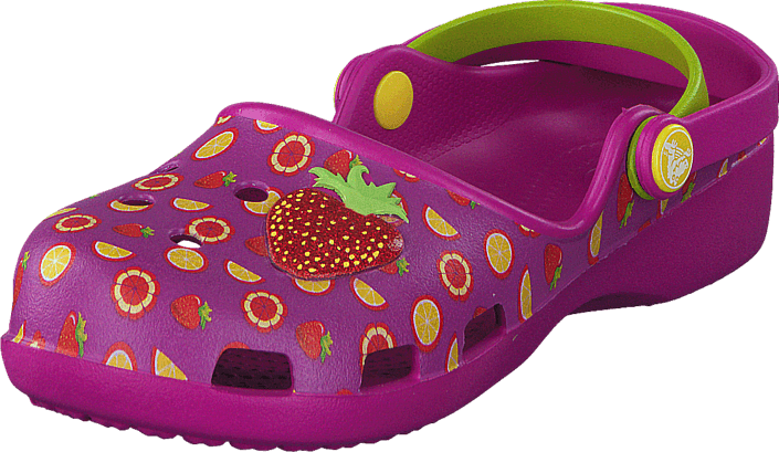 Crocs - Crocs Karin Novelty Clog K Vibrant Violet/Tangerine