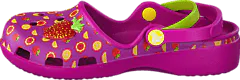 Crocs - Crocs Karin Novelty Clog K Vibrant Violet/Tangerine
