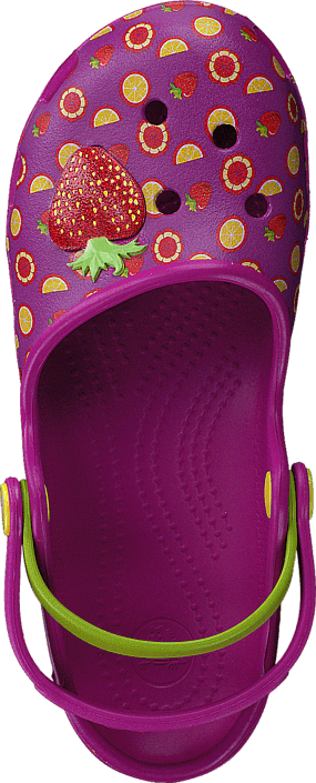 Crocs - Crocs Karin Novelty Clog K Vibrant Violet/Tangerine