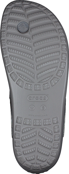 Crocs Sloane Embellished Flip Platinum/Platinum