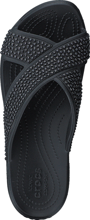 Crocs - Sloane Embellished Xstrap Black/Black