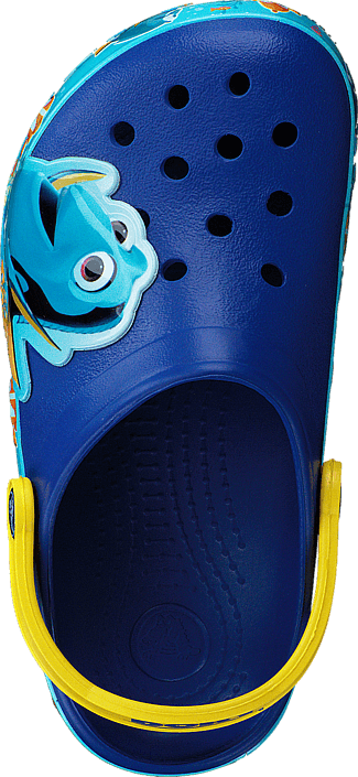 Crocs - Crocs Lights Finding Dory Clog Cerulean Blue/Lemon