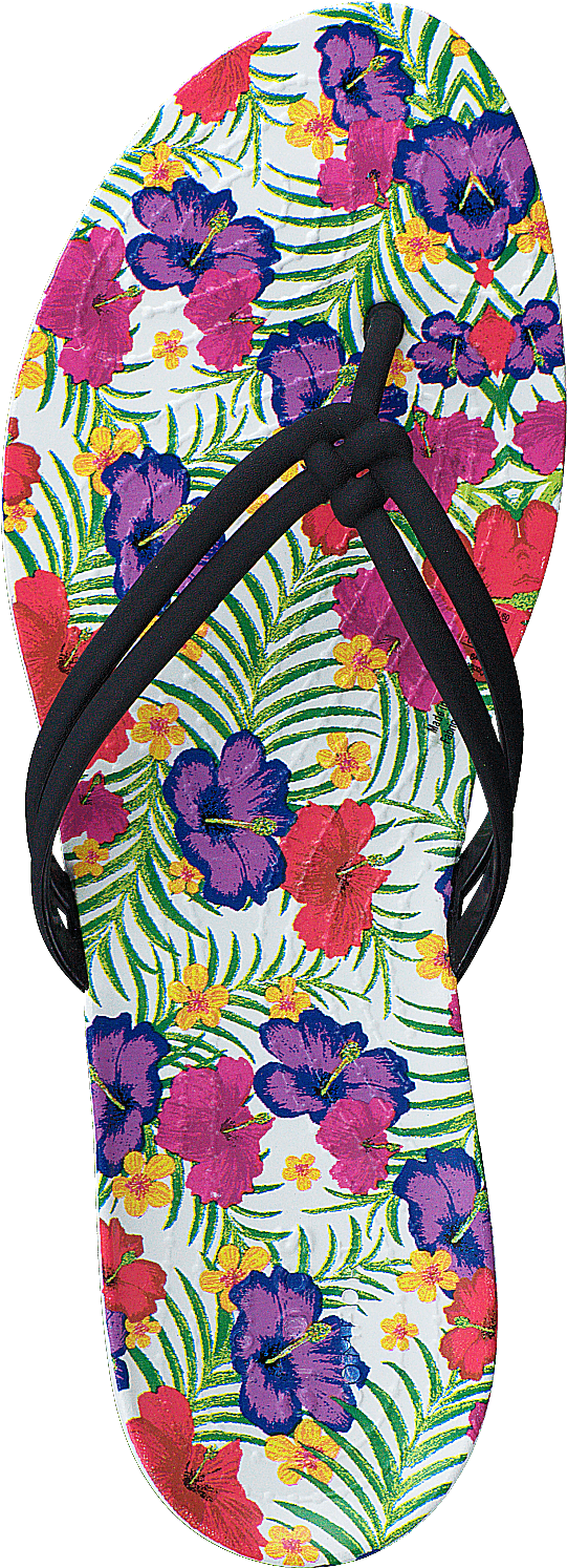 Crocs Isabella Graphic Flip W Black/Floral