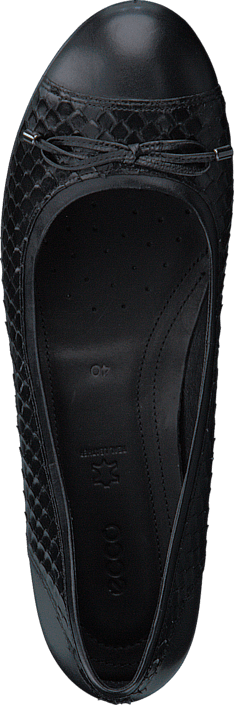 Ecco - 265503 Touch Ballerina Black/ Black