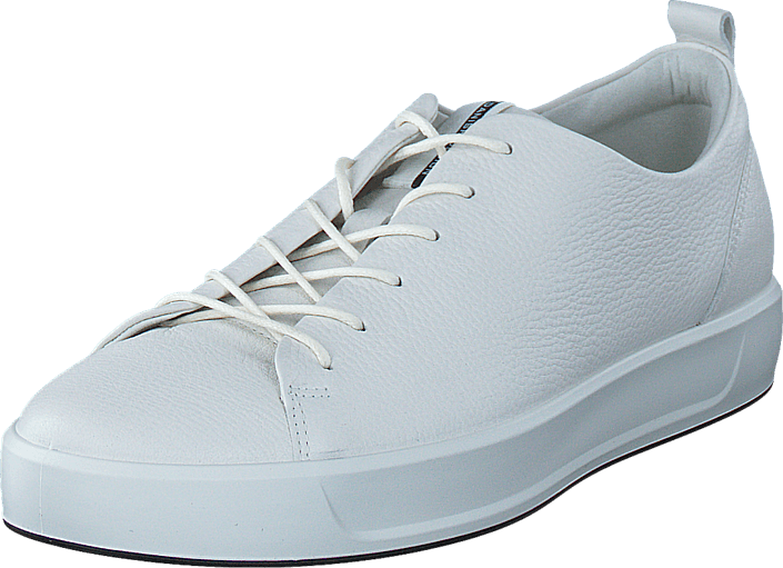 Ecco 440504 Soft 8 Men's White Shoes 