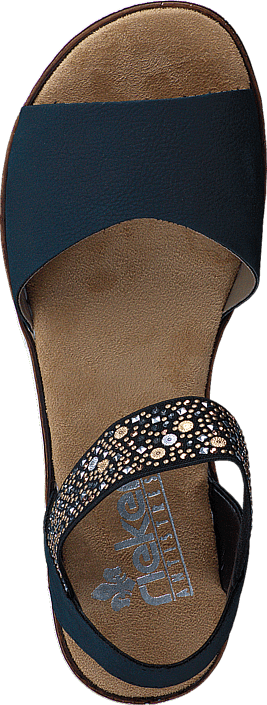 63678 14 Ladies Blue Slip on sandals 63678 14 Ladies Blue Slip on sandals